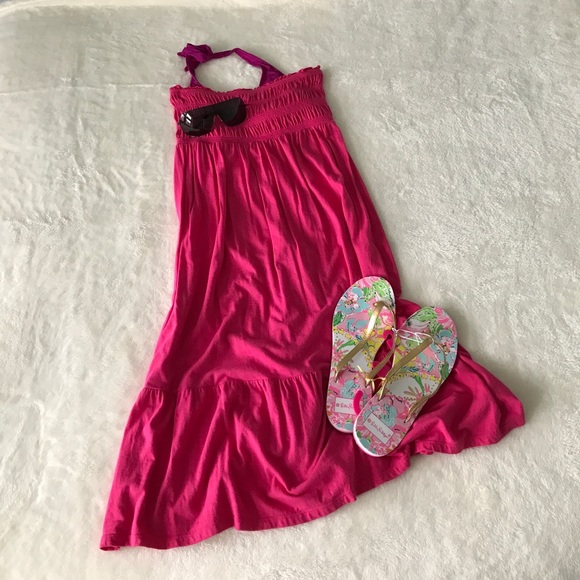 Express pink strapless cotton sundress - Picture 5 of 5